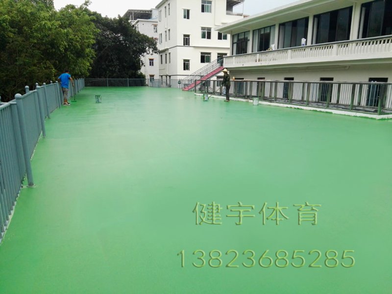 深圳市梧桐山福順天下實(shí)業(yè)有限公司硅PU場(chǎng)地順利完工